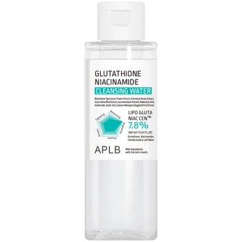 Мицеллярная вода для снятия макияжа с глутатионом и ниацинамидом APLB Glutathione Niacinamide Cleansing Water, 160 мл