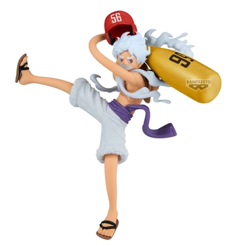 Фигурка Луффи Gear 5 Monkey D. Luffy Ван-Пис One Piece Banpresto Battle Record Collection 17 см
