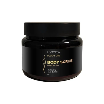 Антицеллюлитный скраб для тела LIVESTA Sculpt Line, 450 г (Liv111812)