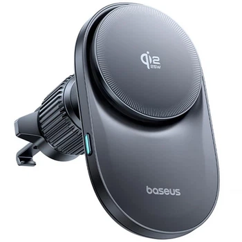 Автодержатель Baseus PrimeTrip VC2 Pro Qi2.2 магнитный 66x66x55 мм ABS-пластик Cosmic Black