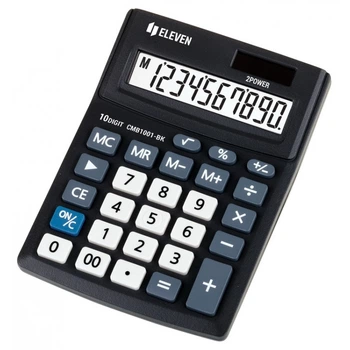 Калькулятор компактный настольный Eleven CMB1001-BK