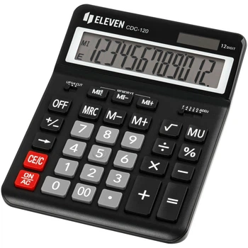 Калькулятор бухгалтерский Eleven CDC-120-BK