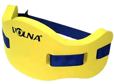 Пояс для плавання VOLNA Aqua-Belt Уні жовтий розмір L