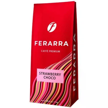 Кава в зернах Ferarra Strawberry Choco з ароматом полуничного шоколаду 1кг