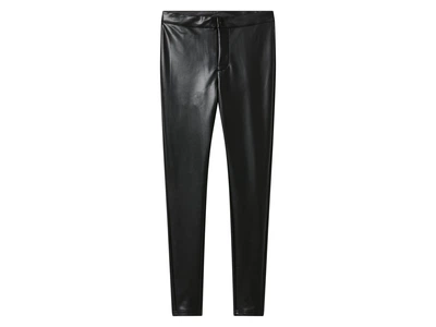 Джегінси зі штучної шкіри для жінки Esmara LYCRA® 484879 XS чорний