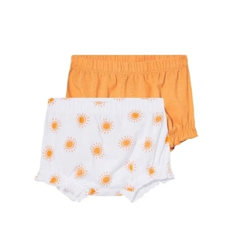 Шорты набор 2шт. хлопковые для девочки Lupilu LIDL 504751-д 062-68 см (2-6 мес.) Комбинированный