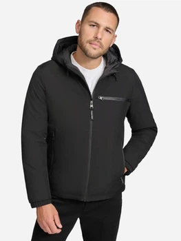 Куртка демисезонная c капюшоном мужская Calvin Klein 232214439 M Черная (1160899051)