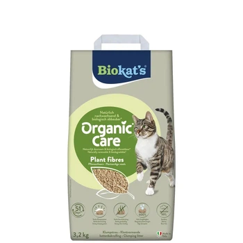Наповнювач рослинний Biokats для котячого туалету Organic Care 8л/3,2кг