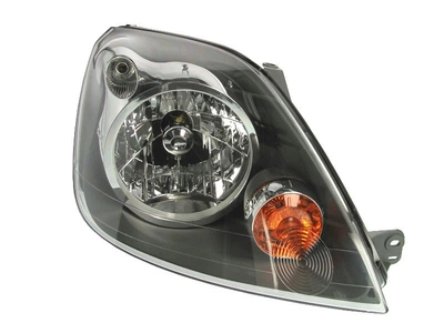Фара передняя Ford Fiesta 5 2006-2008, правая H4, электрическая регулировка, с моторчиком, Depo, 431-1172R-LD-EM