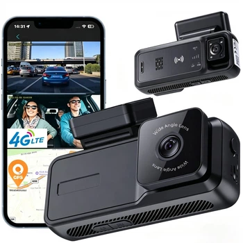 Автомобільний відеореєстратор KUBiTECH E5-CA10 (4G, GPS, DualCam) (1437)
