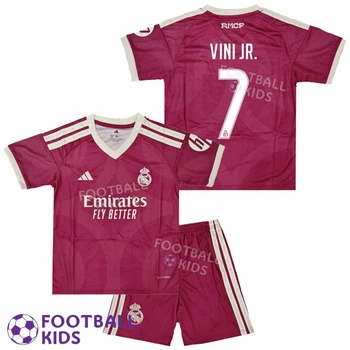 Футбольная форма для детей Real Madrid VINI JR. 7 Реал Мадрид 2027 Away 135-145 см (set4783-138500-4)