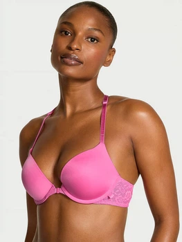 Бюстгальтер із кісточками з Push-up Victoria's Secret 848224781 32A Рожевий (1160622592)