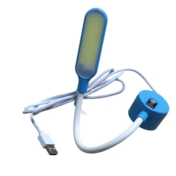 Светильник светодиодный USB для швейных машин HAOMA, HM-36A-5V-COB white на магните (7409)
