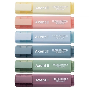 Маркер текстовий Highlighter Axent 2537-50-A Різнокольоровий shop (4063276252685)