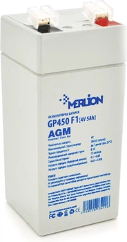 Аккумуляторная батарея MERLION AGM 4 V 5 Ah (GP450F1)