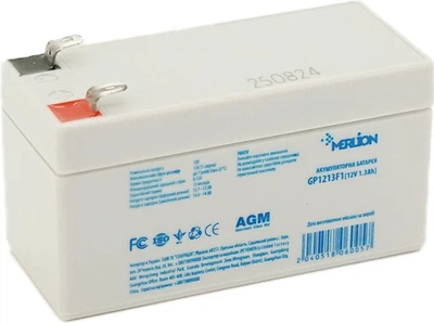 Аккумуляторная батарея MERLION AGM 12 V 1.3Ah (GP1213F1)