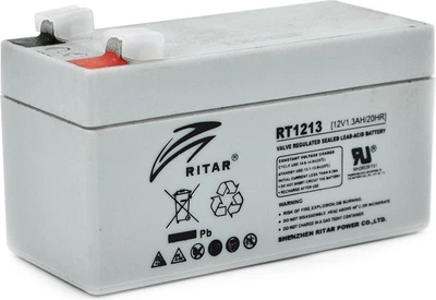 Аккумуляторная батарея AGM RITAR 12V 1.3Ah (RT1213)