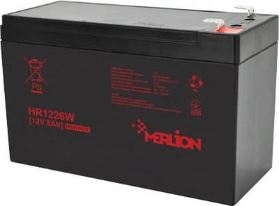Аккумуляторная батарея Merlion HR1226W 12V 8Ah (YT6889)