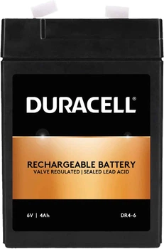 Аккумуляторная батарея Duracell | 6V 4Ah | F1 | AGM мультигель (DR4-6)