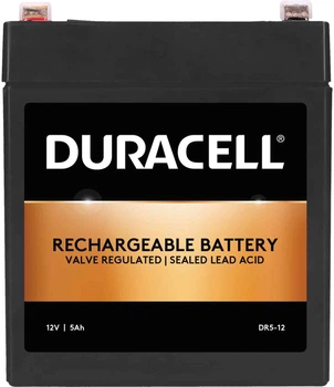 Акумуляторна батарея Duracell | 12V 5Ah | AGM (DR5-12)