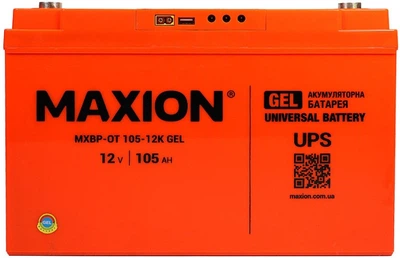 Аккумуляторная батарея Maxion MXBP-OT 105-12K GEL Controller