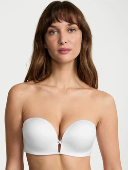 Бюстгальтер з Push-up з кісточками безшовний Victoria's Secret 725848912 34D Білий (1160884663)