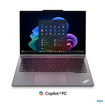 Ноутбук Lenovo ThinkPad X1 2-в-1 Gen 11 (21V90011PB), Intel Core Ultra 7 355 / 14" / OLED / 120 Гц / Touch / RAM 32 ГБ LPDDR5X / SSD 512 ГБ / Intel Graphics / Windows 11 Pro / Сірий