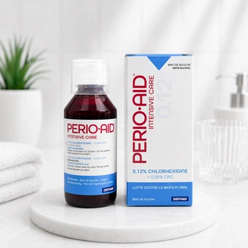 Ополіскувач PERIO-AID 0.12% INTENSIVE CARE сильний антисептик 150 мл