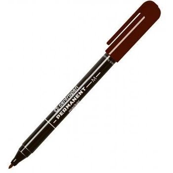 Маркер Centropen Permanent 2846 1 мм brown
