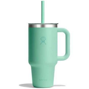Термочашка Hydro Flask 950 ml Travel Tumbler Clear Lid Зелений