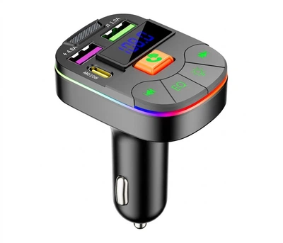 FM-трансмітер Voltronic FM-Q19EQ Чорний