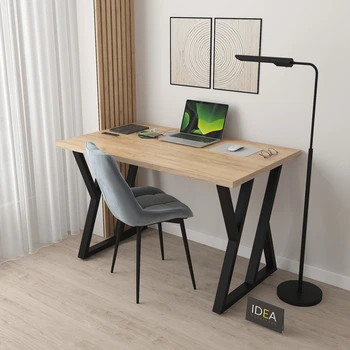 Стіл лофт IDEA 120см Л-5 ZT-007 Дуб Крафт