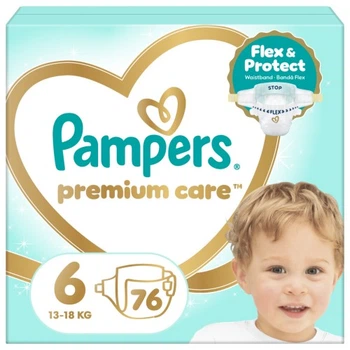 Подгузники Pampers PAMPERS Дитячі підгузники Premium Care Giant (13-18 кг) Мега Упаковка (8006530260176) Pampers 8006530260176 1054723