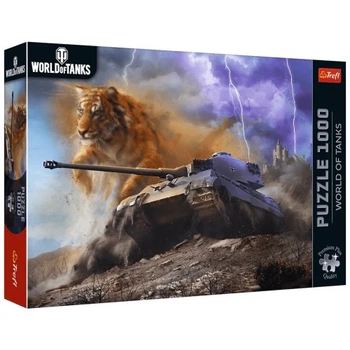 Пазл Trefl Premium Plus World of Tanks: Тигр II 1000 элементов (5900511120899) TREFL 5900511120899 1061586