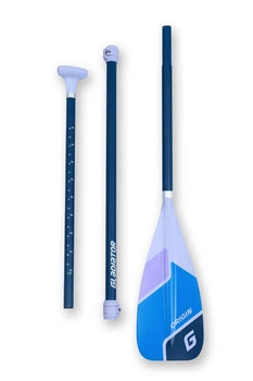 Весло для SUP разборное Gladiator Origin Purple 3-pc
