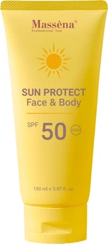 Універсальний SPF-захист для обличчя та тіла Massena Sun Protect Face & Body SPF 50 150 мл (8083201400307)