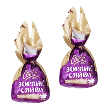 Цукерки Світоч Зоряне сяйво капучіно 3кг