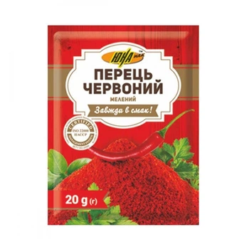 Перець ЮНА червоний мелений 20 г
