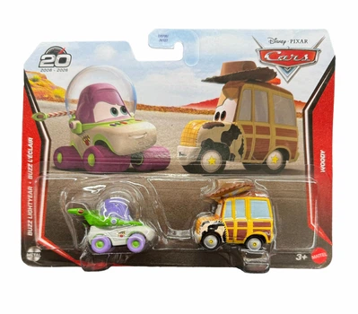 Набор автомобилей машинок Тачки История Игрушек Mattel Disney Pixar Cars Buzz Lightyear & Woody Базз Лайтер и Вудди 2026