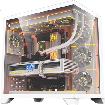 Корпус PADO Baize 360X ATX зі склом та підтримкою двох СРО 360 мм, білий