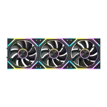 Вентилятор Jingpinlu Prism V2 Building Block Fan 120 мм PWM Black