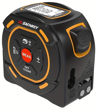 Лазерна рулетка-далекомір Sndway 60м/5м SW-TM60A (6971978413823)