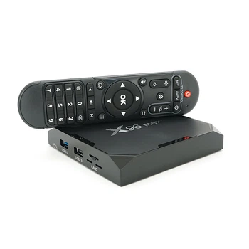 Медиа приставка X96-Max Plus 4/32G Smart TV Box ( Android 9.0, ОЗУ 4 Гб, 32Гб встроенной памяти, 4-х ядерный процессор Amlogic 905 (2,0 ГГц)