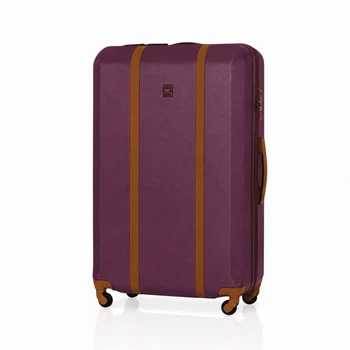 Валіза з ABS пластику Wings GDW01 середня 63л бордова (GDW01-M-Burgundy)