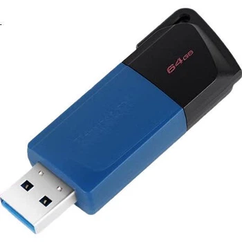 Флеш-накопичувач Kingston 64 ГБ USB 3.2 Gen 1, USB-накопичувач великої ємності DTXM, розсувна кришка, яскравий та стильний, для навчання, офісної роботи, торгів, використання на комп'ютері та в автомобілі
