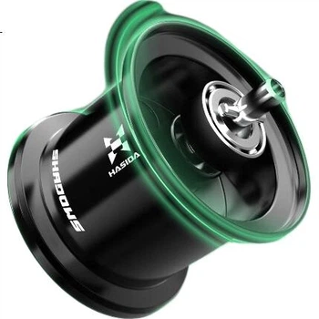 Спиннинговая катушка HISTAR Emerald Shadow из углеродного волокна, легкая, для дальнего заброса