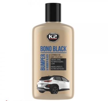 Средство для чернения резины и пластика Bono Black 250мл K2 K030N