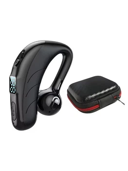 Гарнітура з мікрофоном Bluetooth бездротова мононавушник з шумозаглушенням тривалий режим очікування блютуз гарнітури