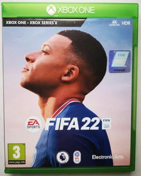 Диск для XBOX Series X / XBOX One - FIFA 22, англійська версія, Б/В