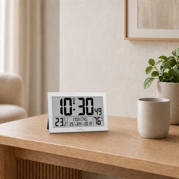 Настінний годинник Technoline WS8016 Silver (WS8016)